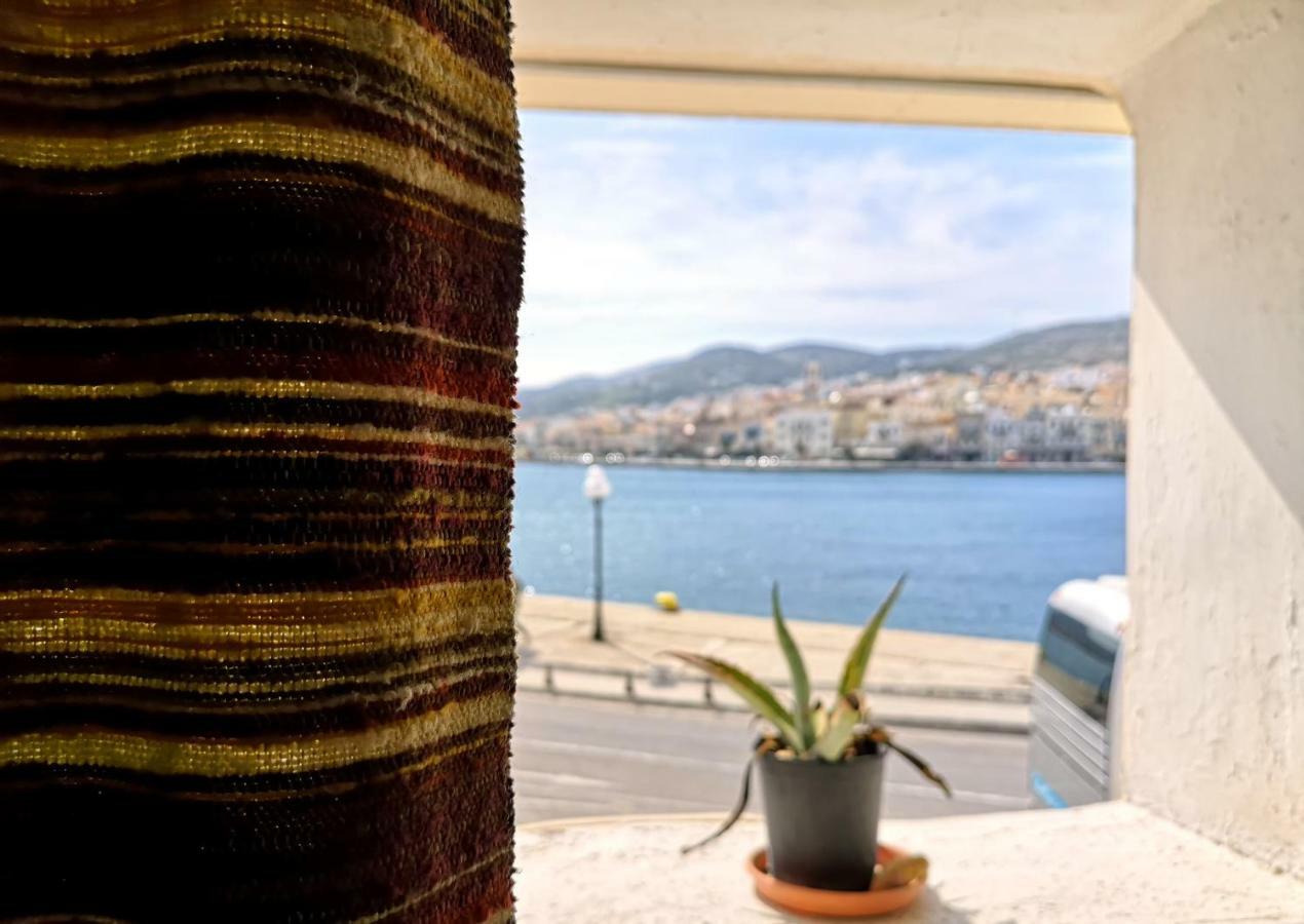 Kymata Hotell Ermoúpoli Eksteriør bilde